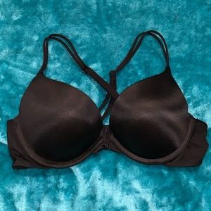 Black, Victoria’s Secret Very Sexy Push-Up Bra (Size 36A)